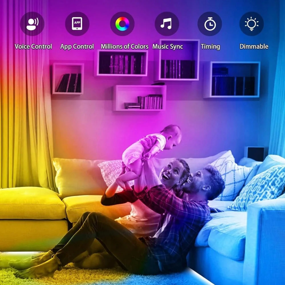 32.8ft Smart LED Strip Light